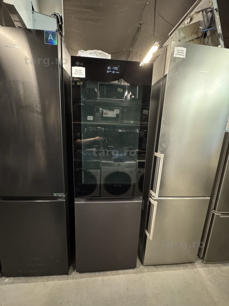Combină frigorifică cu vitrina InstaView MoodUP LG GBG7190CEV