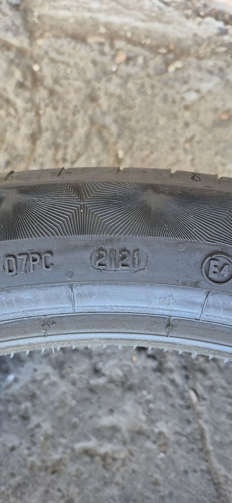 4 anvelope vara Continental 245/40/21.Pretul este pe bucata. 7
