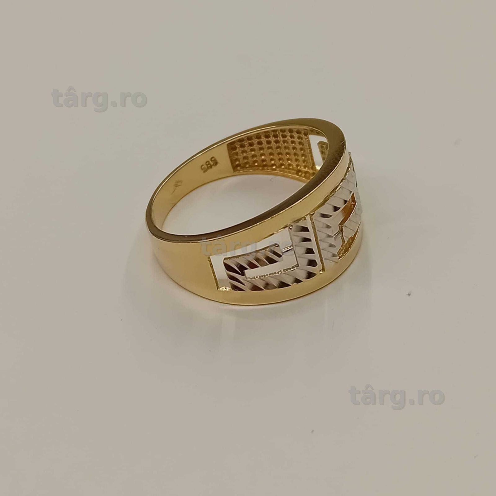 Inel aur 14k 3.33g (ag49 Esplanada b.8150.2) Garantie 2 ani! 5