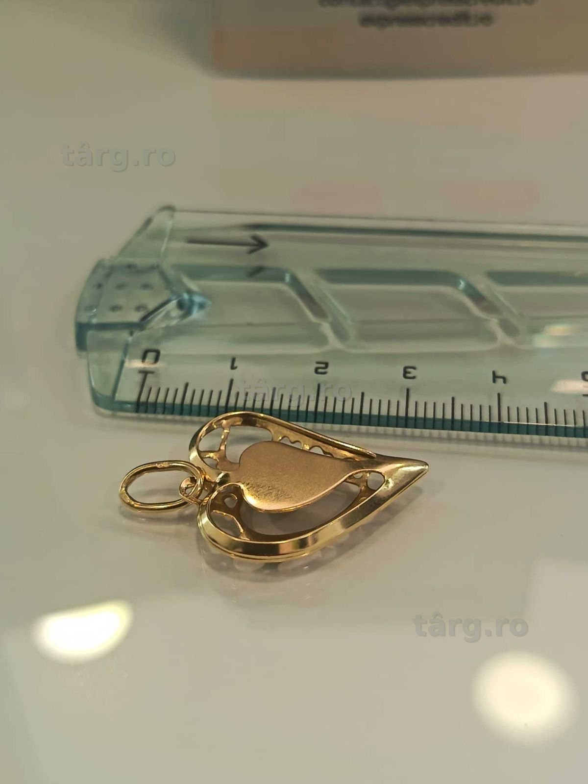 (AG41) Pandativ aur 14K B5987.1 - Certificat de garantie! 3