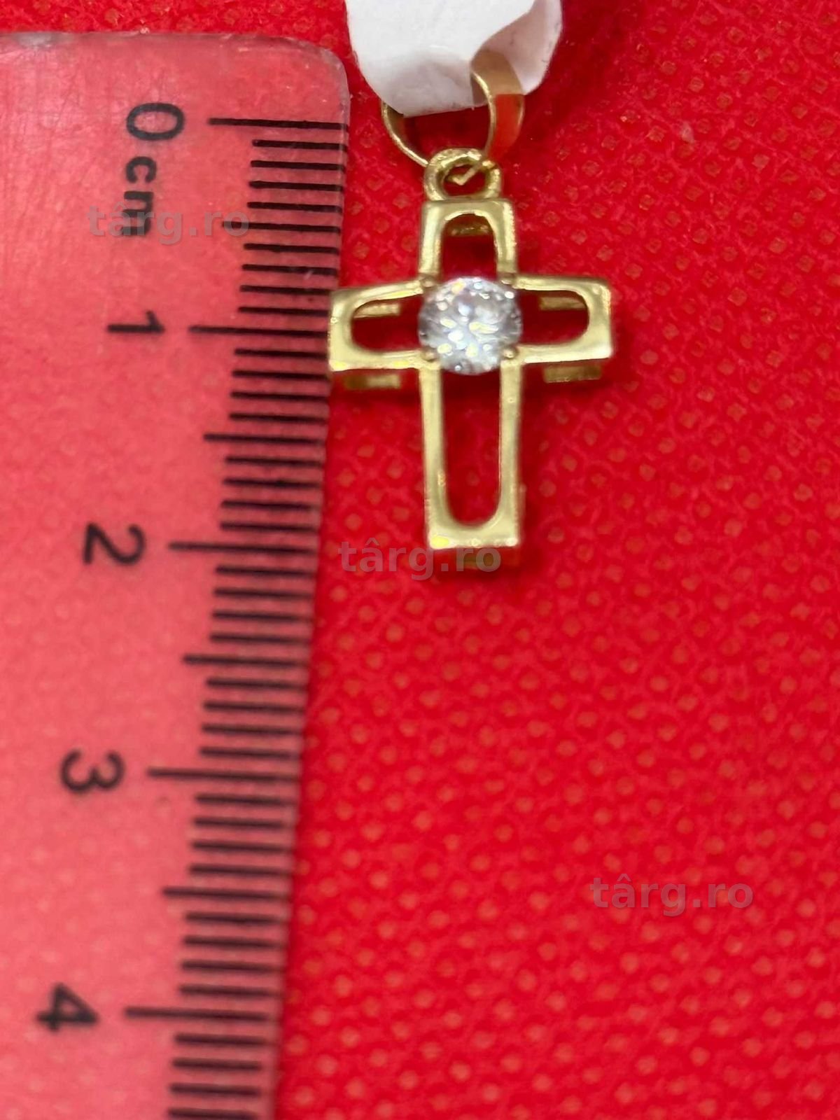 Medalion din aur de 14K  (Ag43 Falticeni B3586.1) - Garantie/Factura! 3