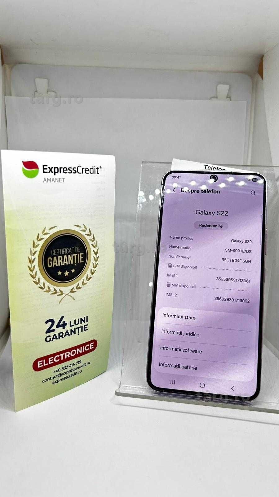 Samsung S22 5G (AG1 Alexandru B54472) - Garantie 2 ani!
