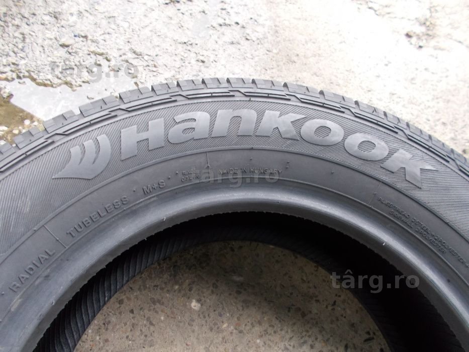 2 anvelope M+S 225 65 16 Hankook profil 8,5mm ca noi 4