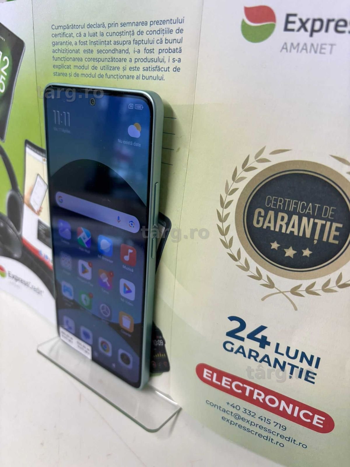 Telefon Xiaomi Redmi Note 14 5G (B.61073-Tatarasi) Garantie 2 ani-620 lei 6