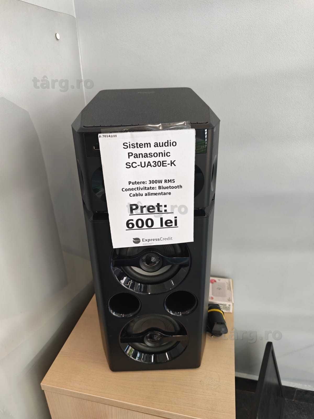 Sistem audio Panasonic SC-UA30E-K (Ag44 B7014) - Garantie 2 ani!