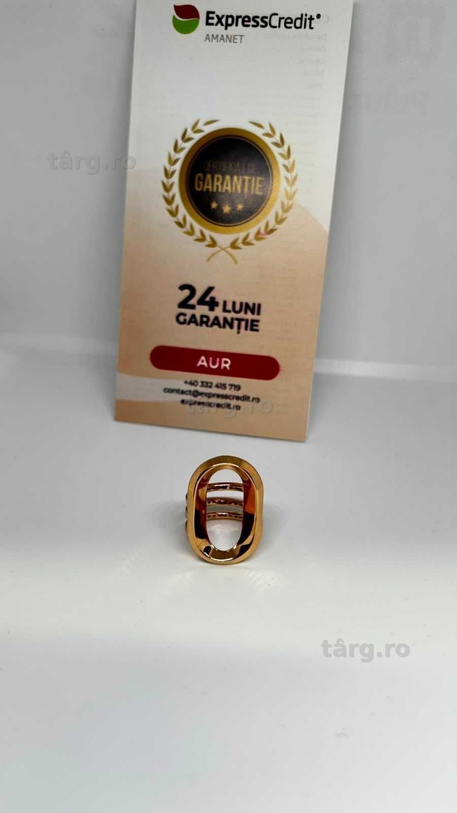 Inel Aur 14K 4.43g (AG4 Dacia B.52470.1) - Garantie 2 ani! 2