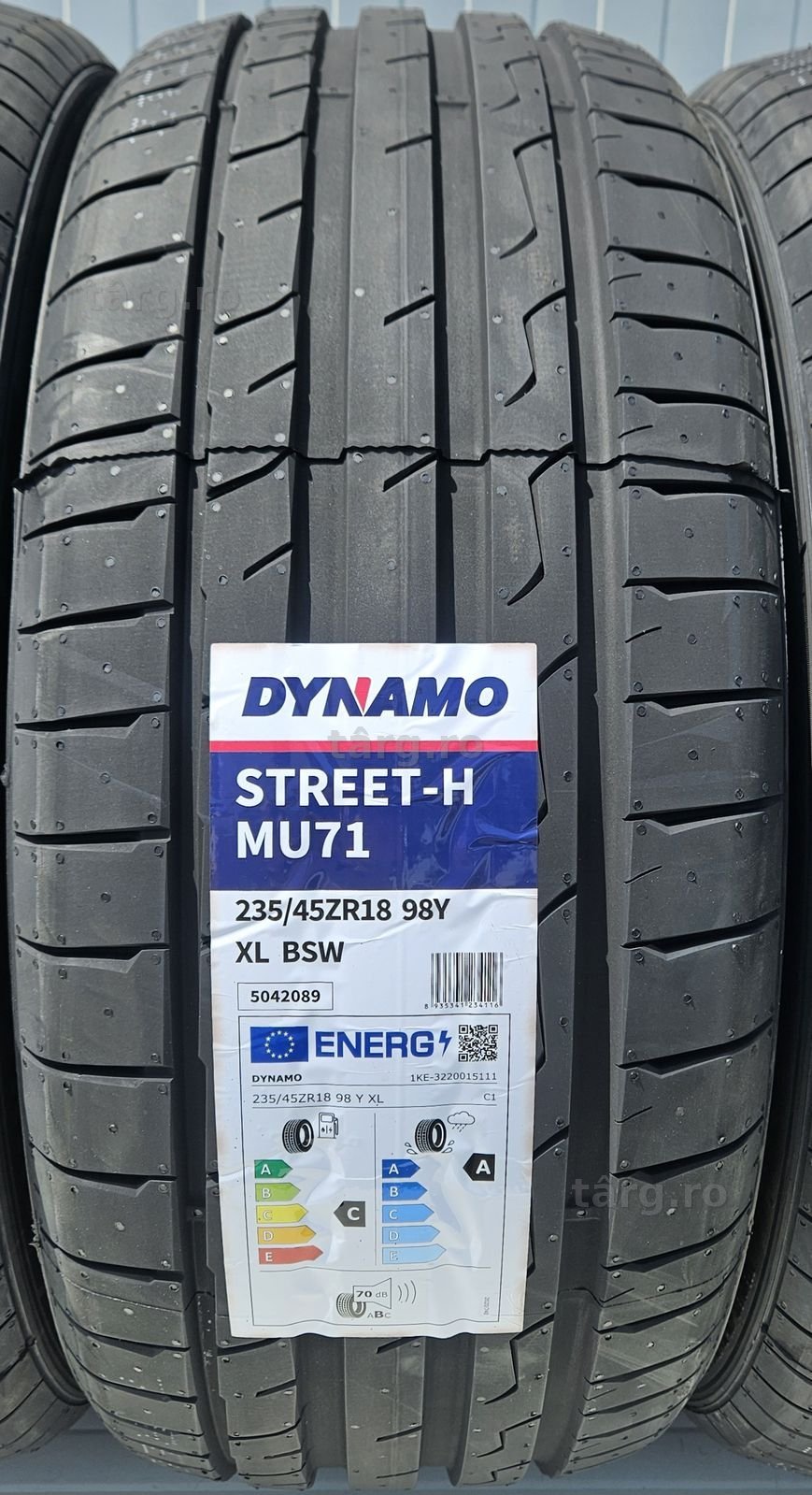235/45 R18 98Y DYNAMO Street XL Anvelope de vara Aderenta clasa A 3