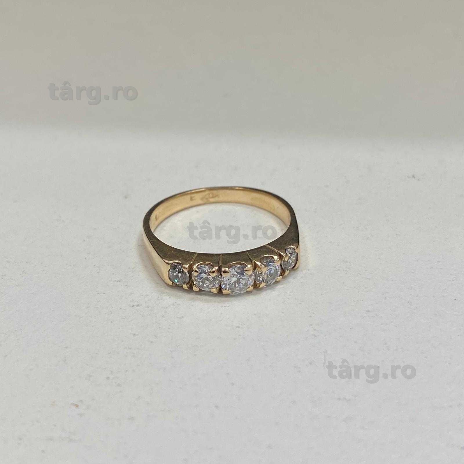 (AG13) Inel aur 14k 3.57g (b.56020) Garantie 2 ani!