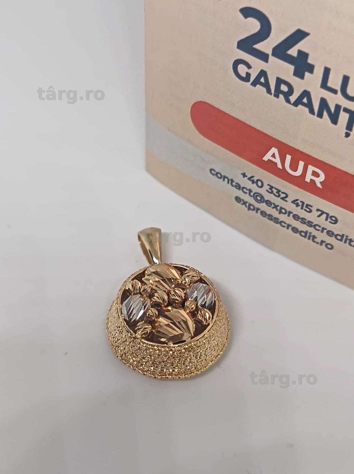 Pandantiv Aur 14K 6.21g (Ag4 Dacia B.52089.2) Garantie 2 ani 3