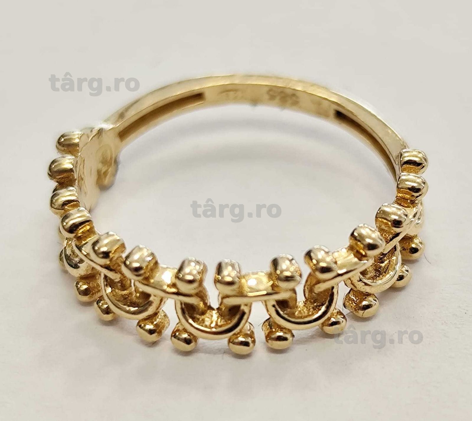 Inel aur 14K 2.25gr (AG35 4629.1/46) Garantie 2 ani !