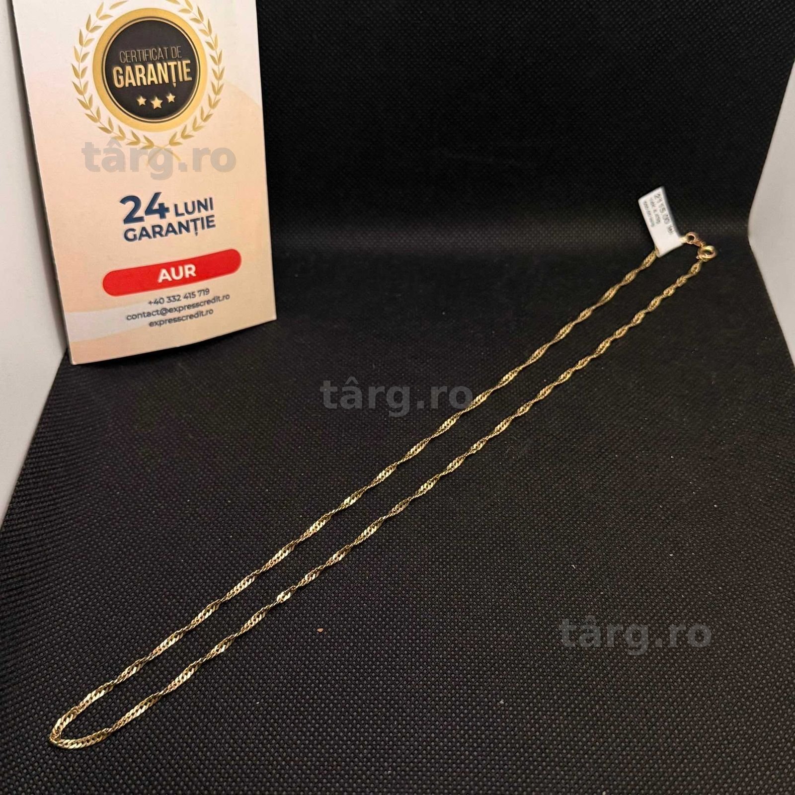 Lant aur 14K 4.43g (AG15 Gara 1 B33974.1) Garantie 2 ani! 4
