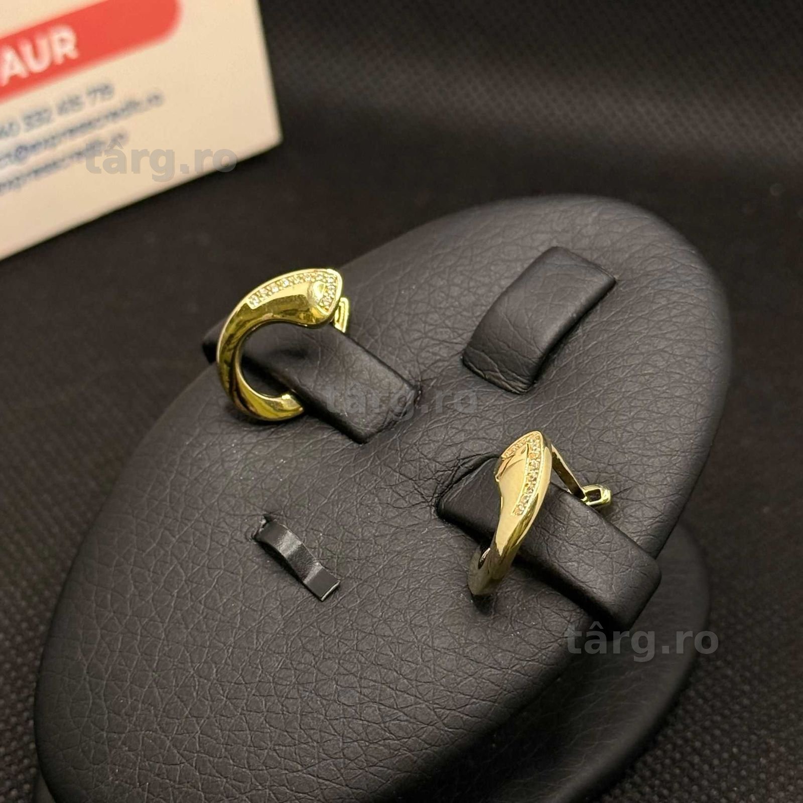 Cercei aur 14K 3.33g (AG15 Gara 1 B33349.2) Garantie 2 ani! 4