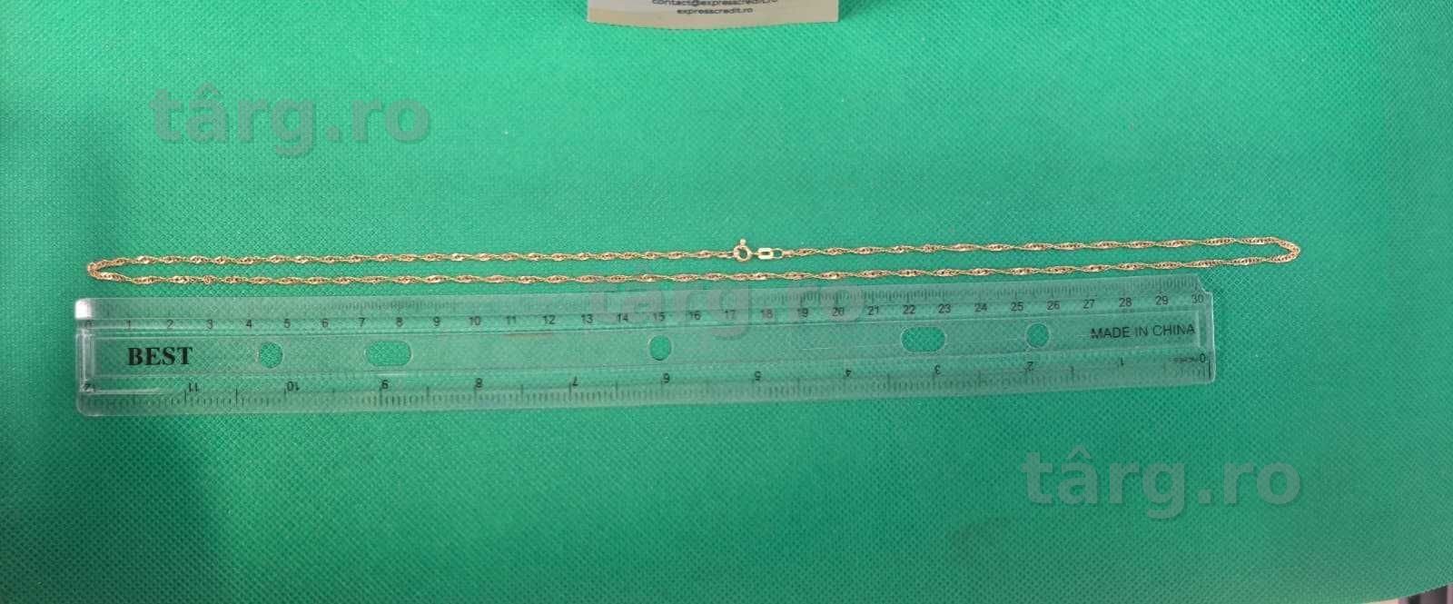 Lant aur 18K 5.05g [Ag45 Bacau1 B.5216.1] 2