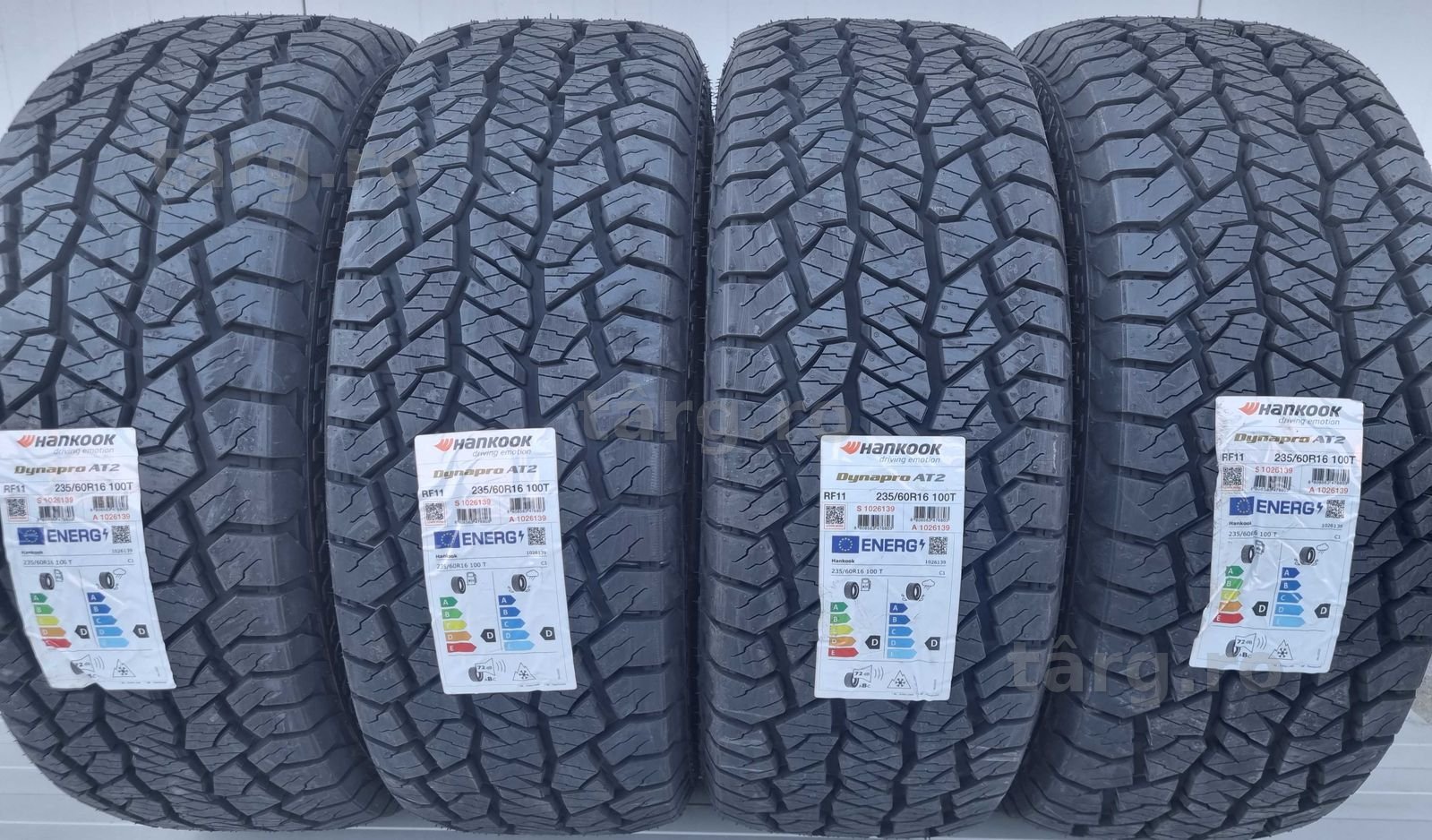 235/60 R16, 100T, HANKOOK AT2, Anvelope All Terrain M+S