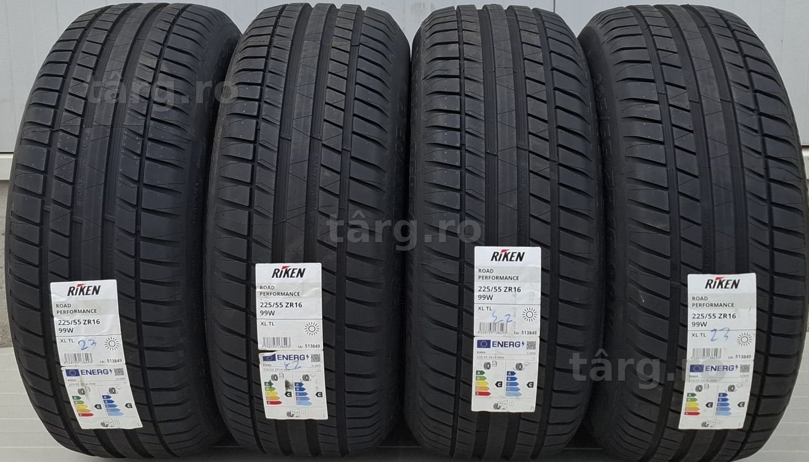 225/55 R16, 99W, RIKEN (by Michelin) Anvelope de vara