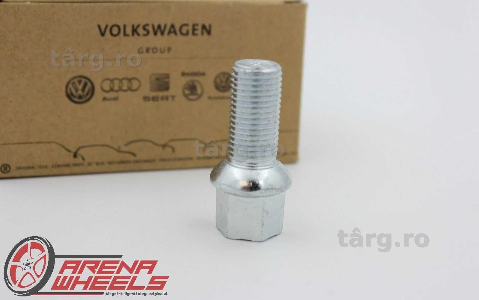 Prezoane Roti Originale VW Audi Seat Skoda Mercedes M14x1.5x27mm SW17