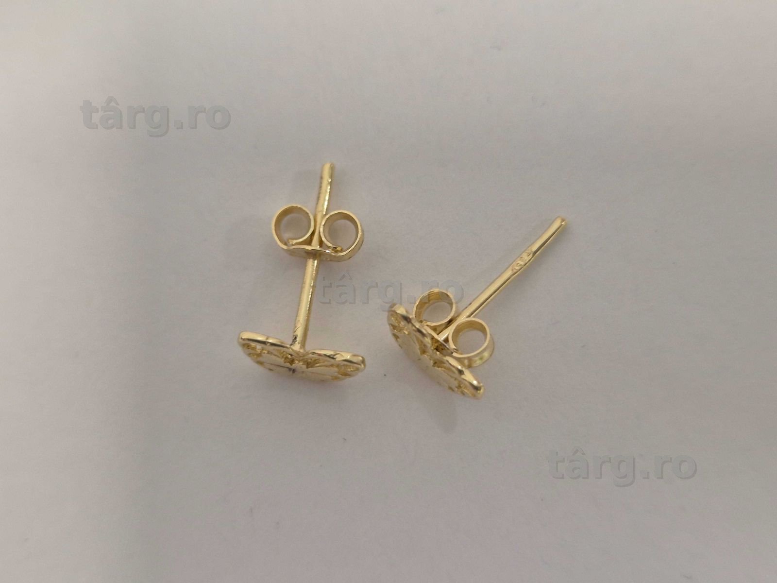 Cercei Aur 14K 0.89g (ECA 39 / 18206.1) Garantie 2 ani! 2