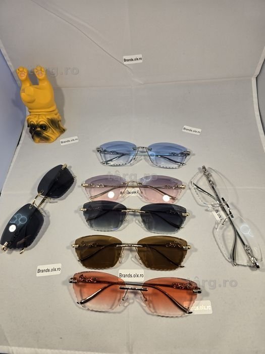 Promo - Ochelari de soare Cartier Diamond Cut, made in Italy, pret per bucata