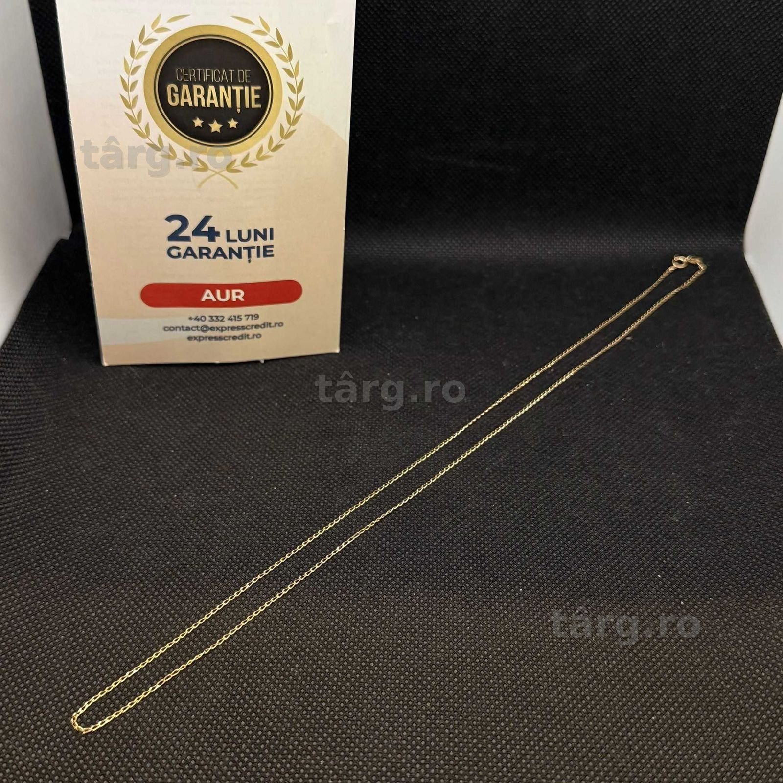 Lant aur 18K 1.60g (AG15 Gara 1 B33845.4) Garantie 2 ani! 3