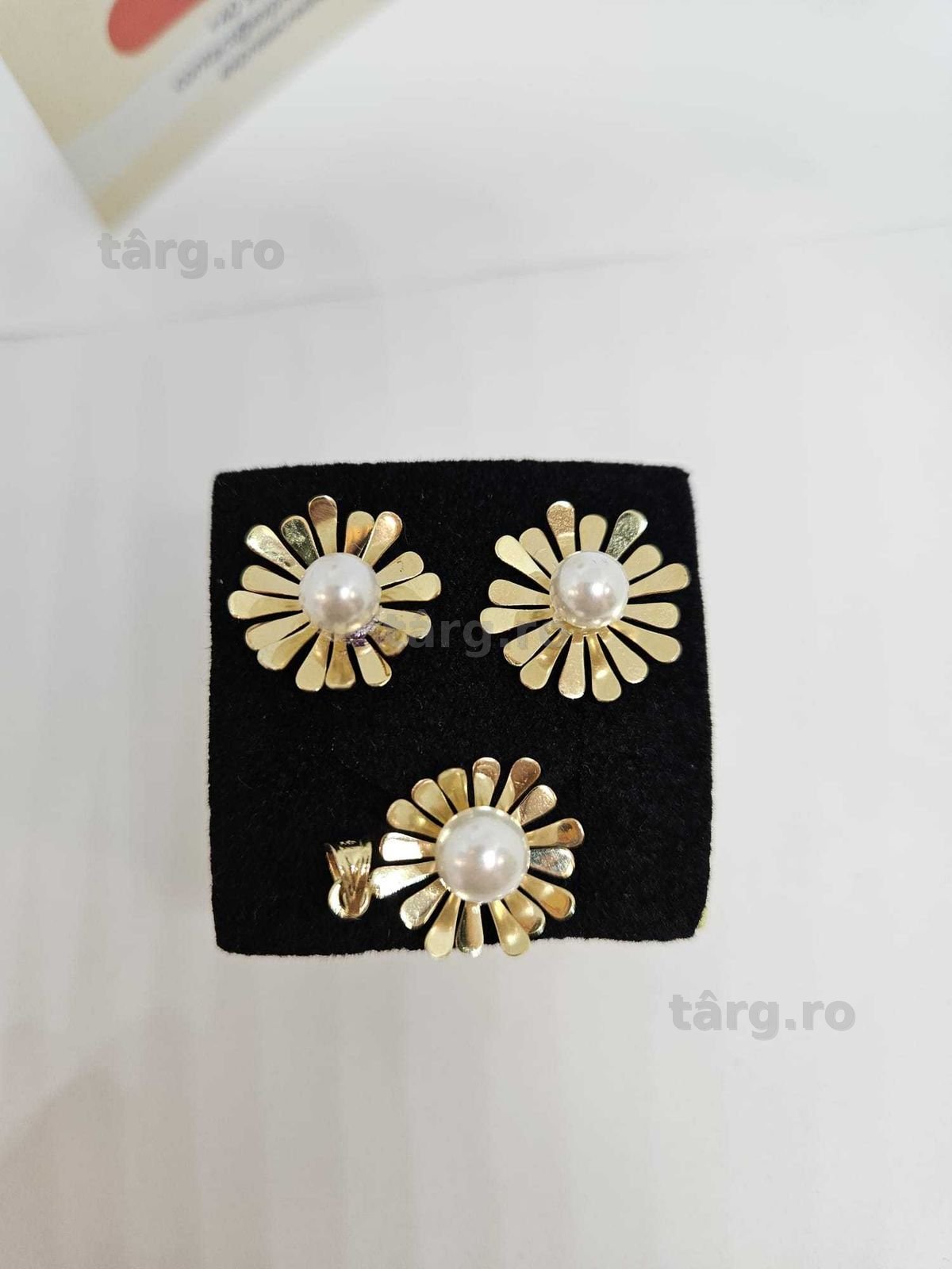 Set aur 14k cercei +pandantiv (Ag1 Alexandru b54276 ) 3