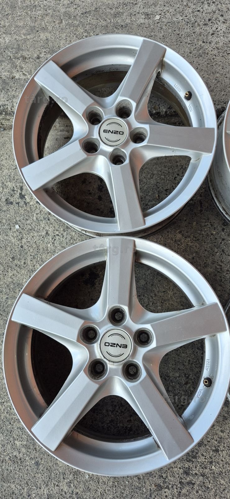 Set jante Renault marca Enzo R16;6,5Jx16H2,ET.40 2