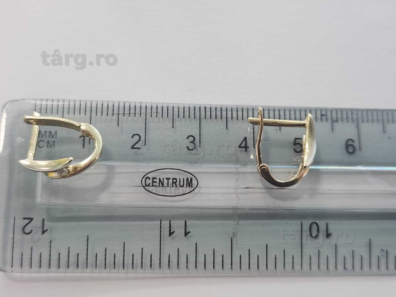 Cercei aur, 14k, 2.12g (b 68287.1 Ag2 Tudor) 2