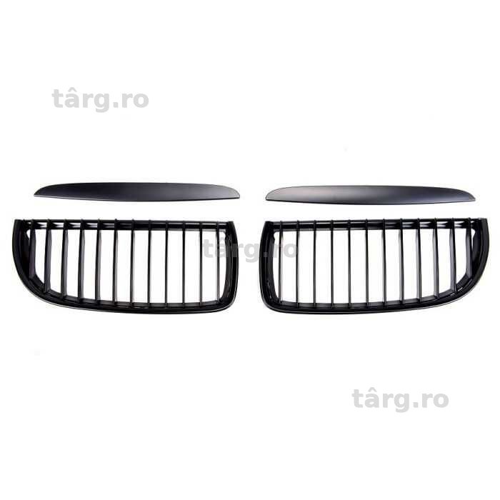 Grile BMW E90 E91 intre 2005-2008 model Negru Mat simplu