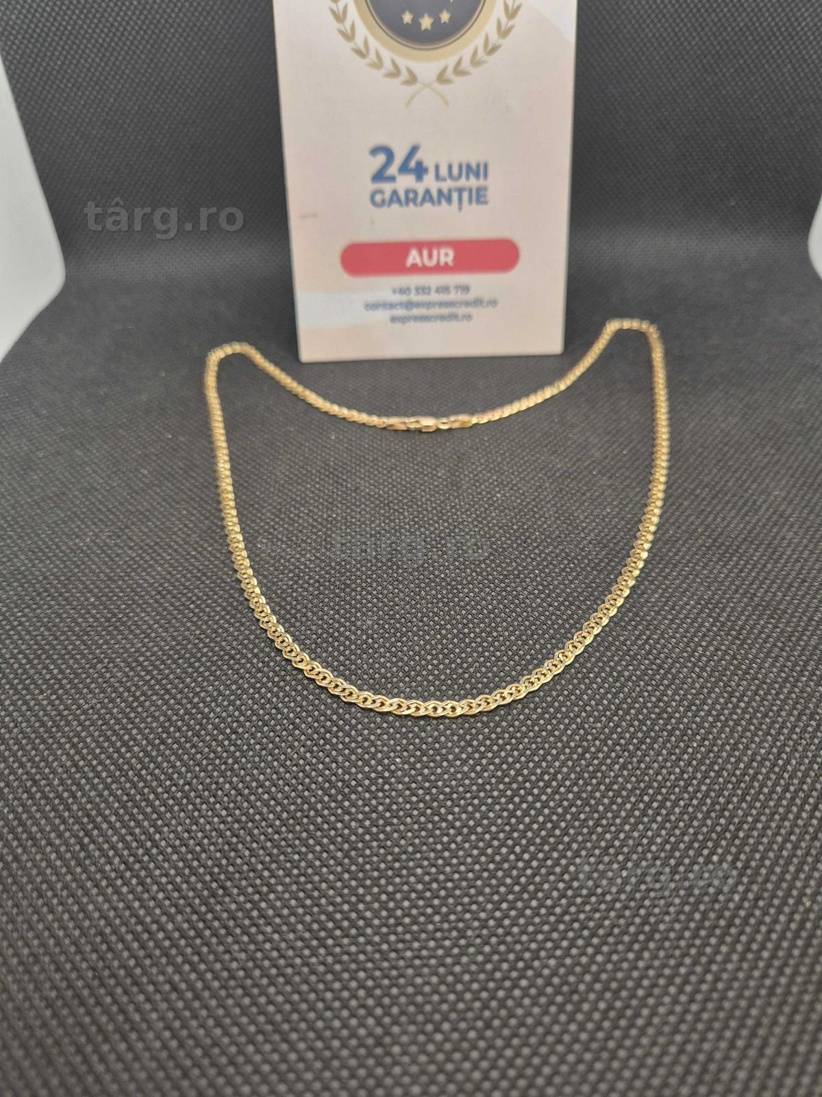 Lant aur 14K 5.43g (50222.2 Ag11 Piata Nicolina) Garantie 2 ani!