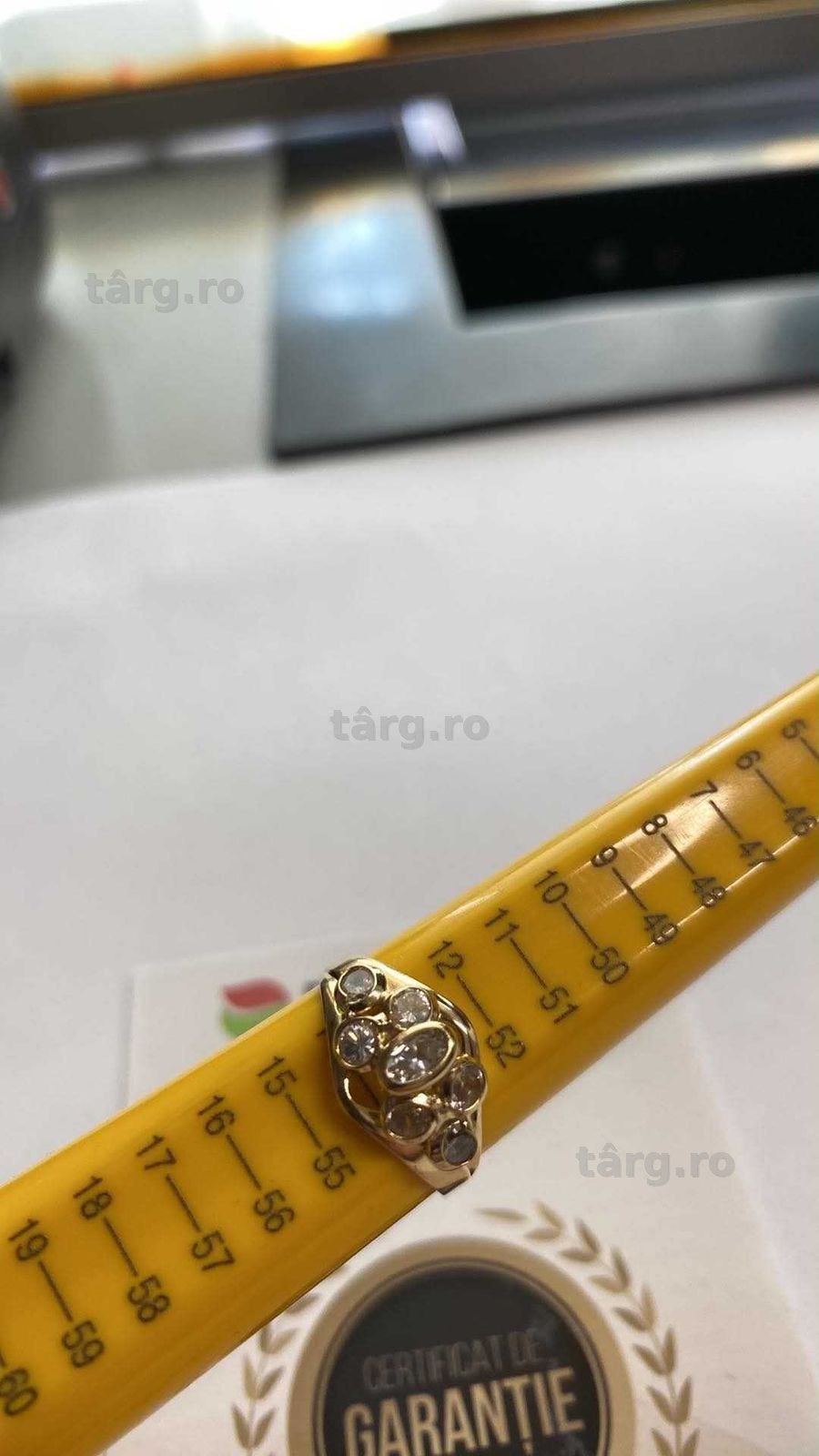 Inel aur 18K ( Tomesti b 33091) Garantie 2 ani!