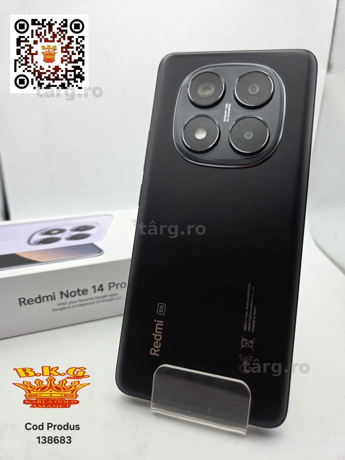 Redmi Note 14 Pro 256gb Amanet BKG