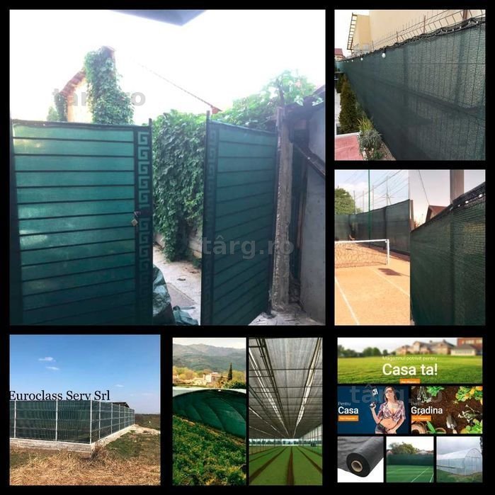 Plasa Umbrire + Coliere Prindere Garantie 5 Ani