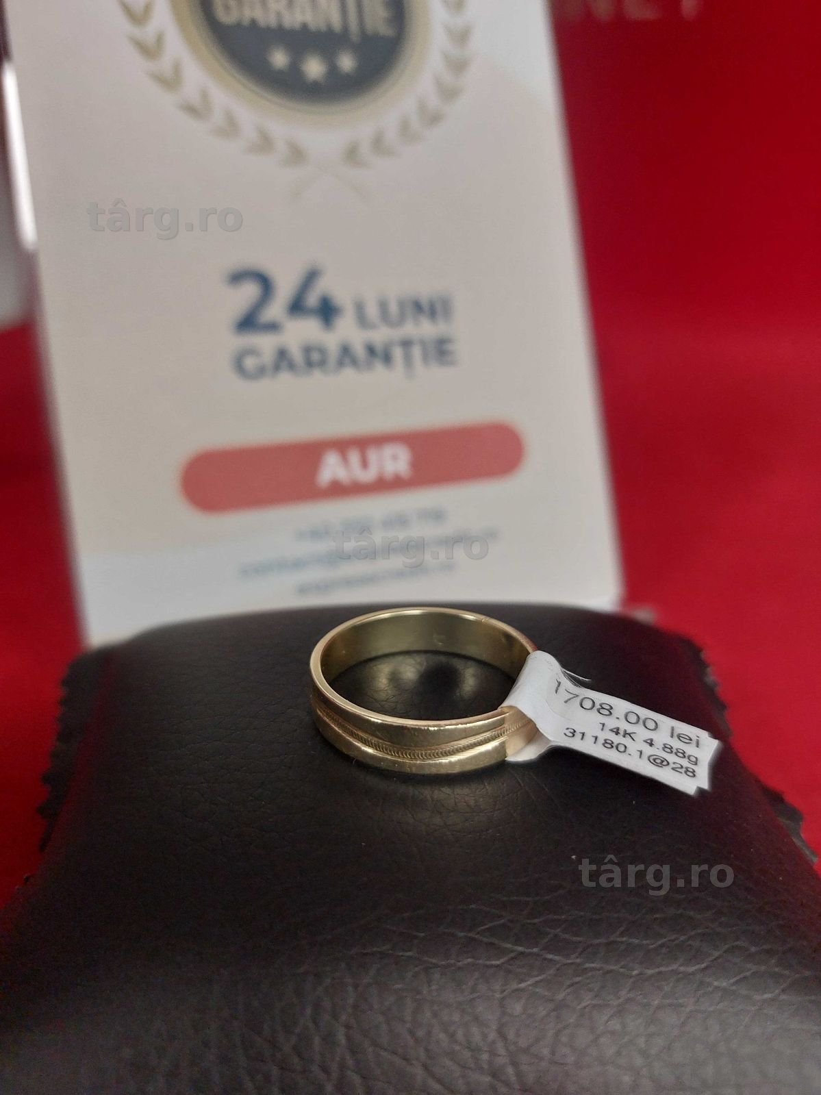 (B.31180.1 / Doi Baieti) Verigheta aur 14K - 4.88g / 1708 lei 4