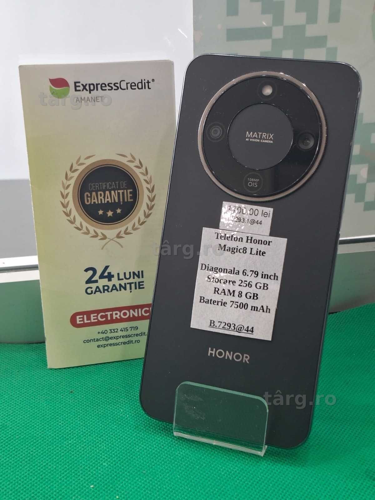 Honor Magic 8 Lite 5G 8/256Gb (Ag44 B7293) - Garatie 2 ani!