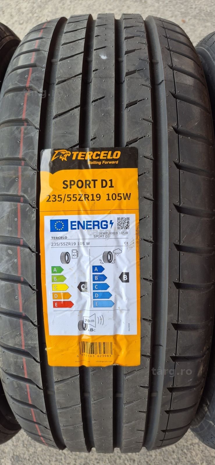 4 anvelope vara noi Tercelo 235/55/19,dot 2025.Pretul este pe bucata. 3