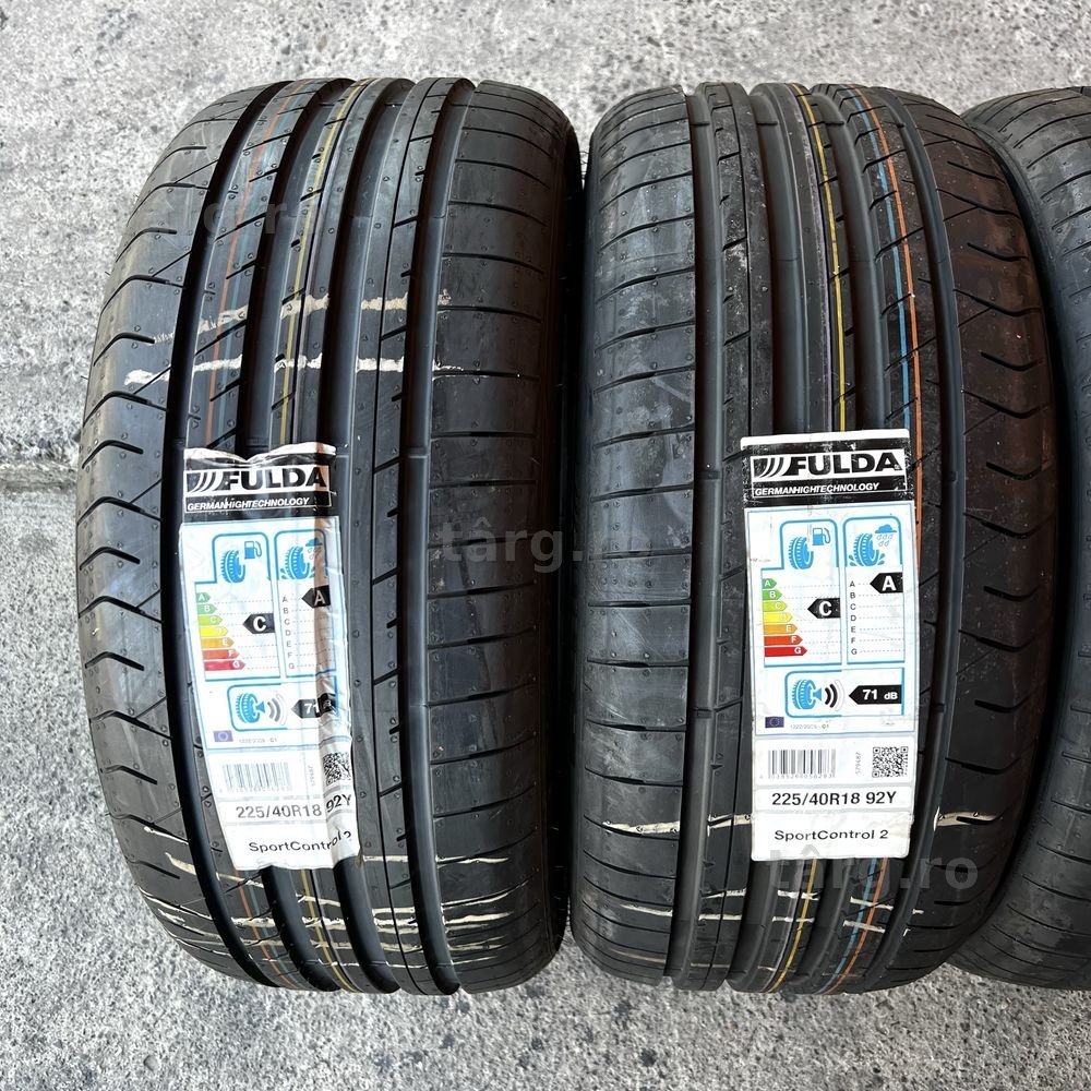 4 anvelope noi de vara Fulda 225/40/18 2