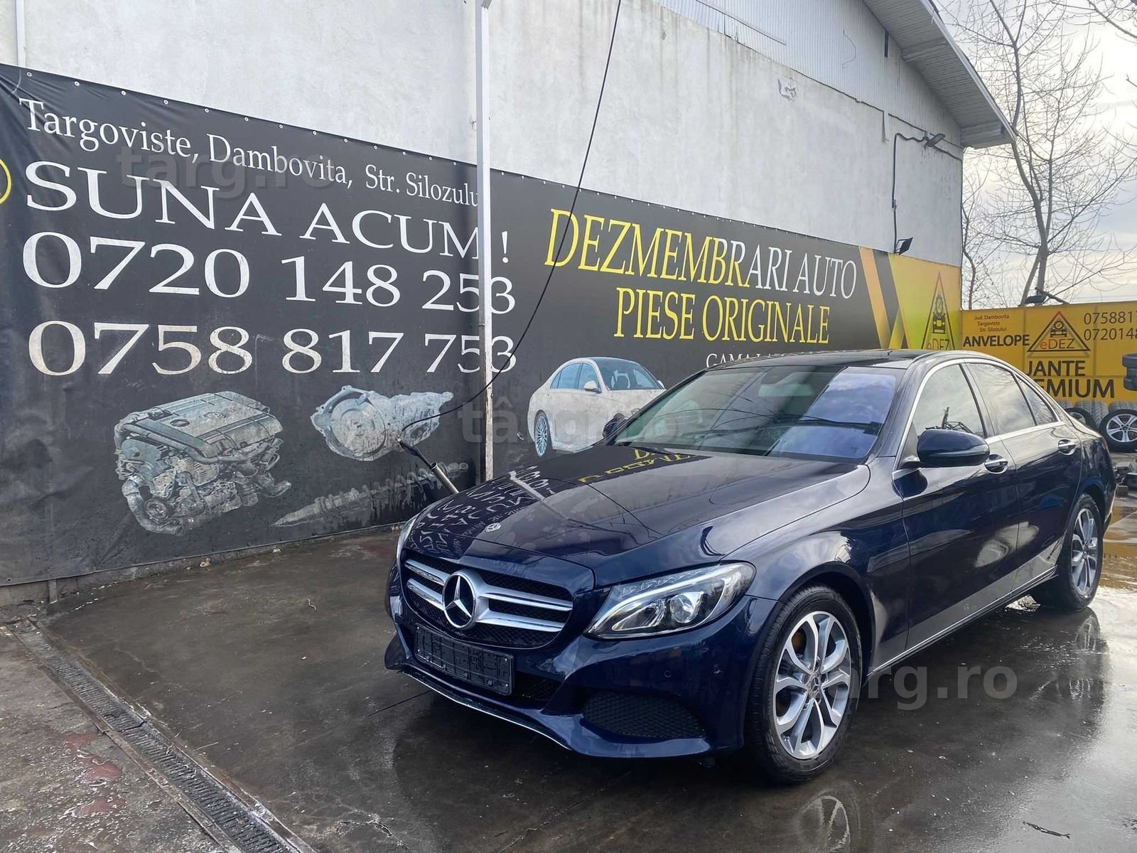 Dezmembrez mercedes c class w205/panoramic/far led/bara/capota/haion/