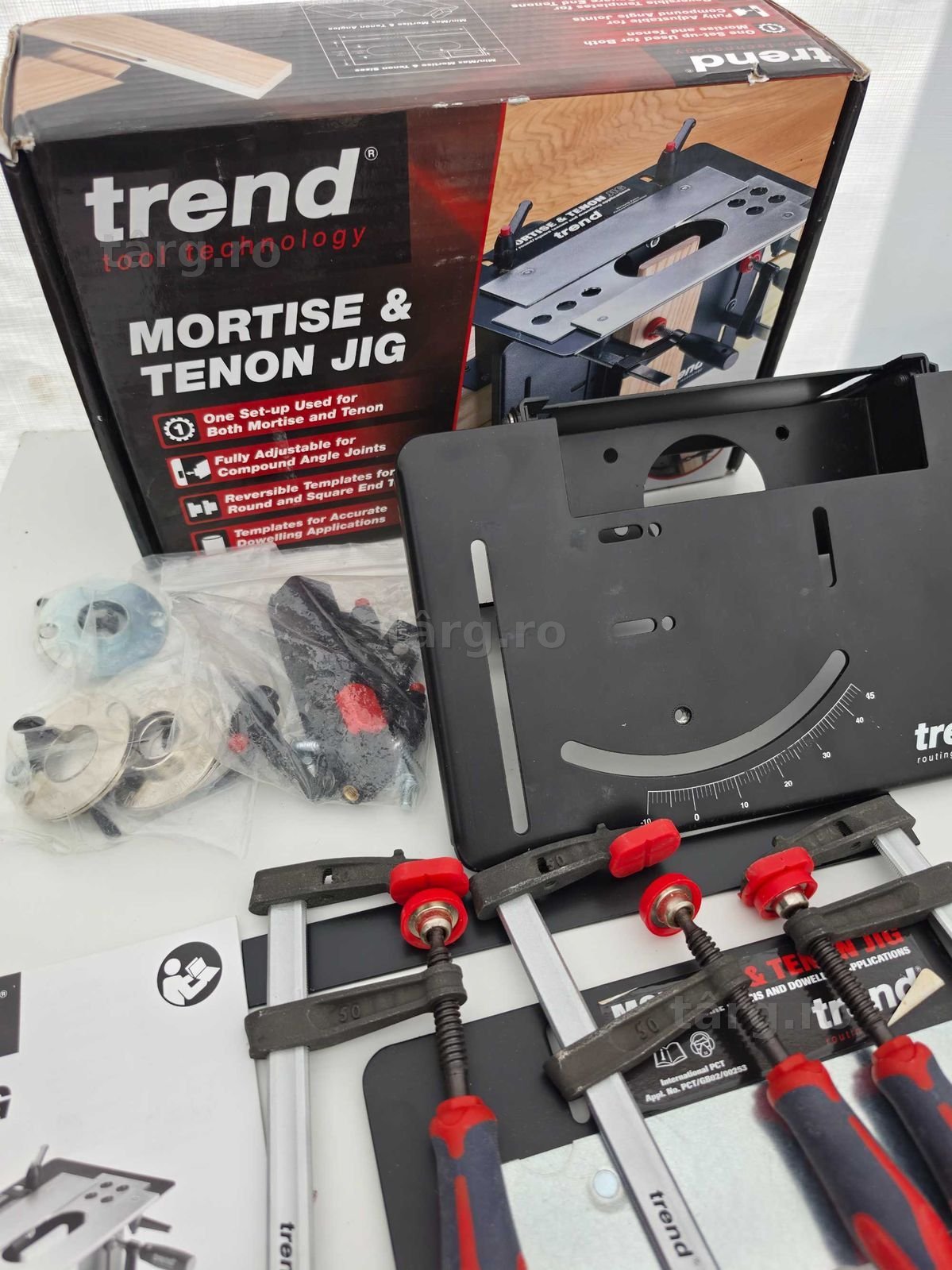 Trend Gabarit Mortise instrument pentru îmbinări precise de tip morteză și cep/MT/JIG/EURO/ lemn 4