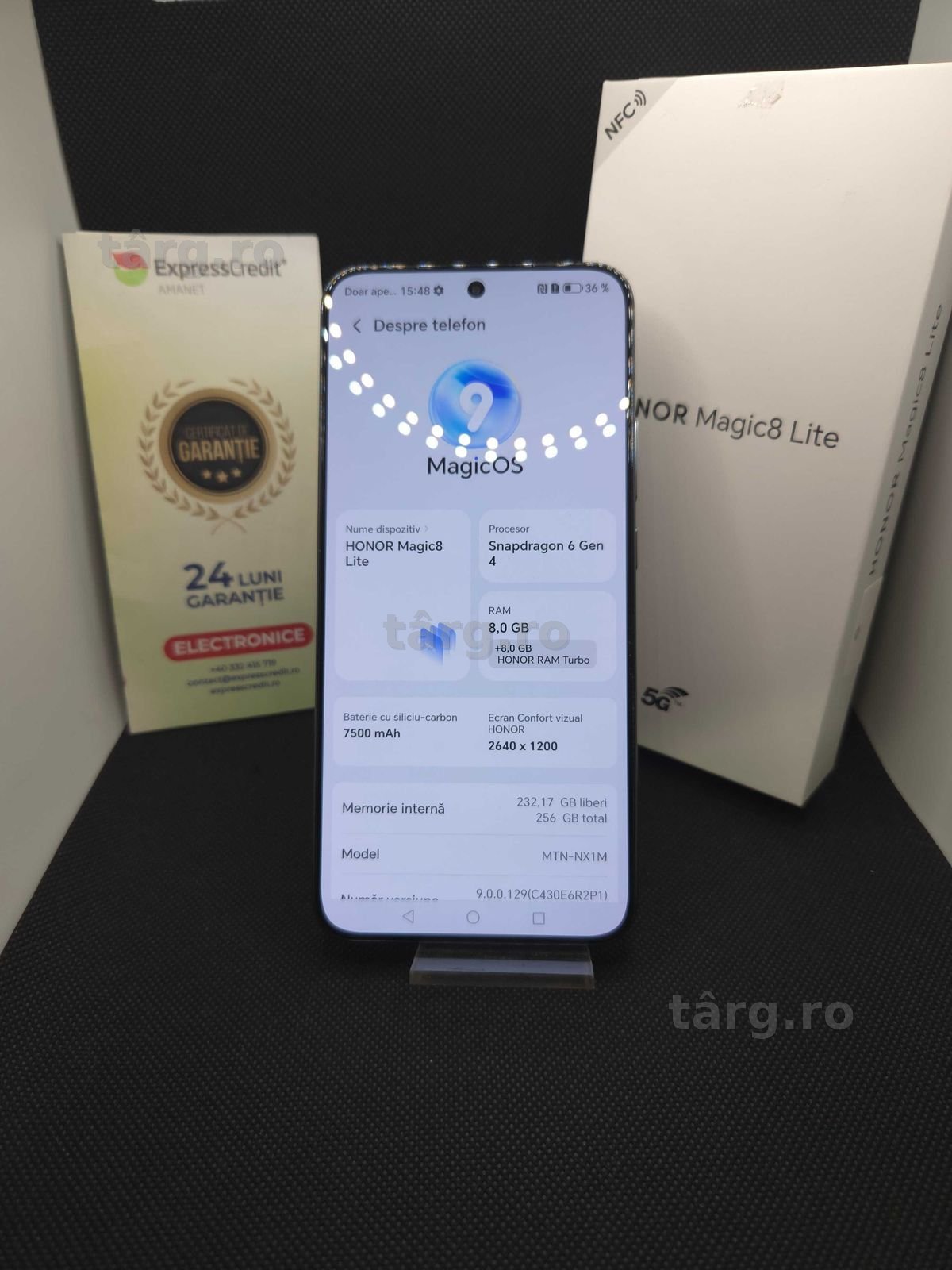 Honor Magic8 Lite (50200 Ag11 Piata Nicolina) Garantie 2 ani! 2