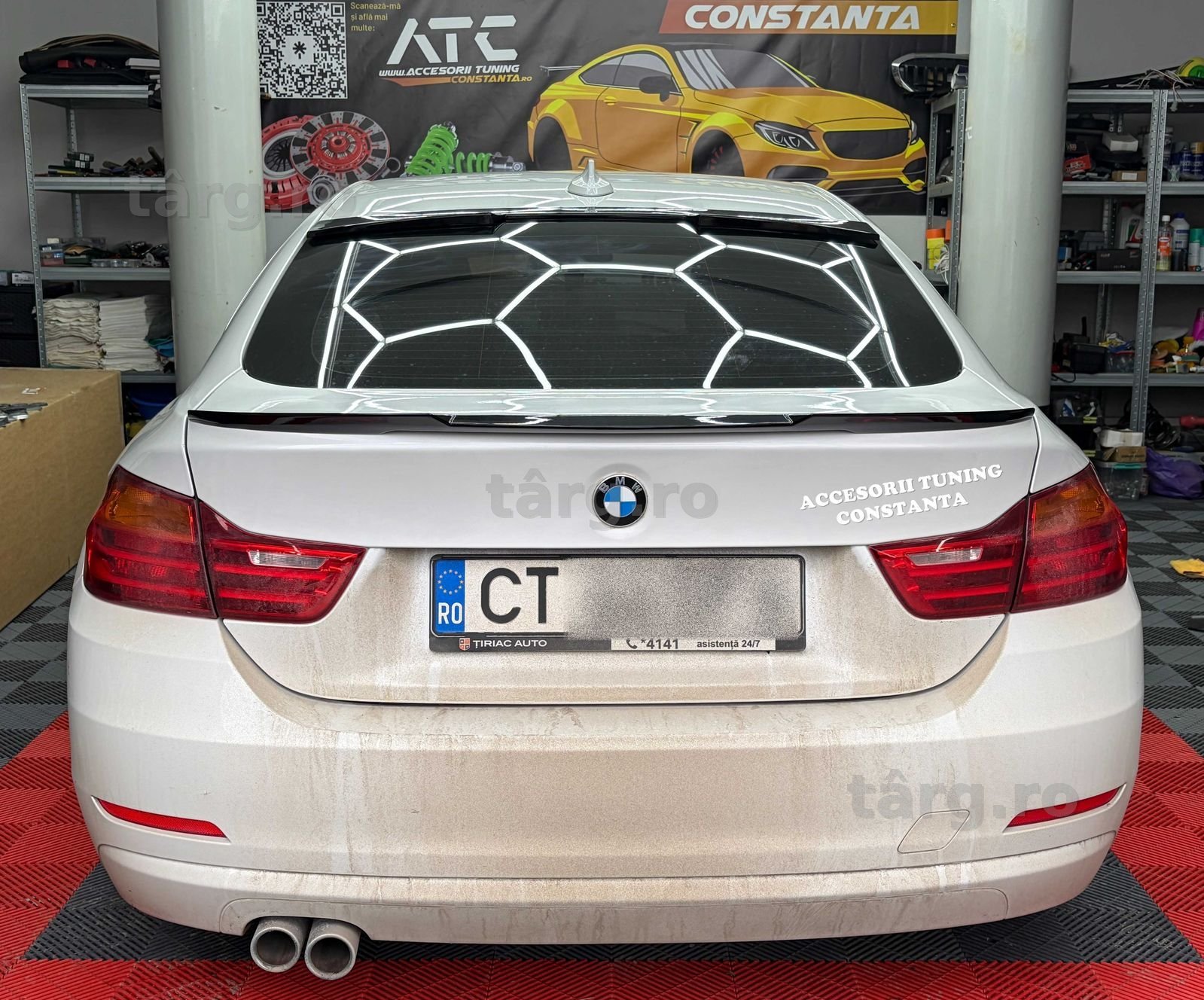 Eleron Portbagaj - BMW F36 Model M4 Negru Lucios