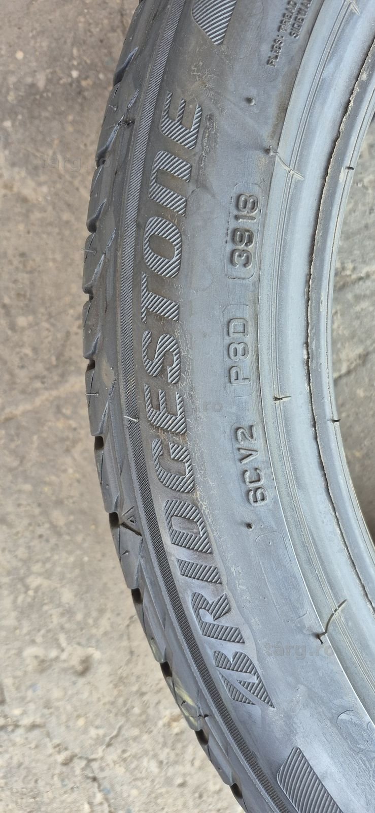 4 anvelope vara ca noi Bridgestone 215/50/18.Pretul este pe bucata. 4
