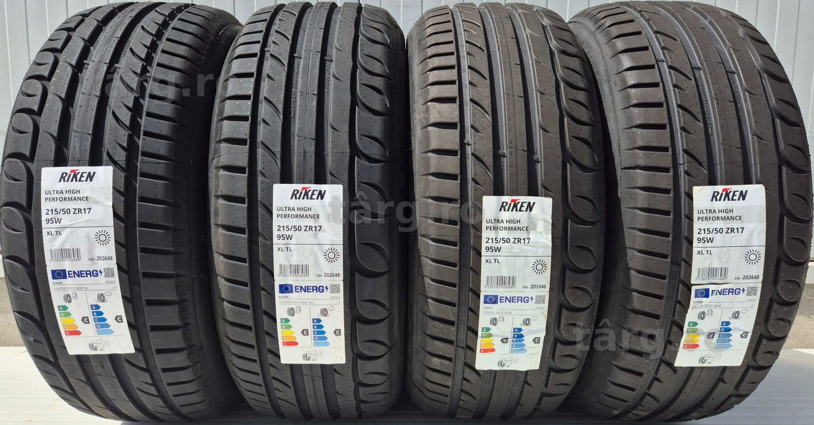215/50 R17, 95W, RIKEN UHP (By Michelin), Anvelope de vara XL