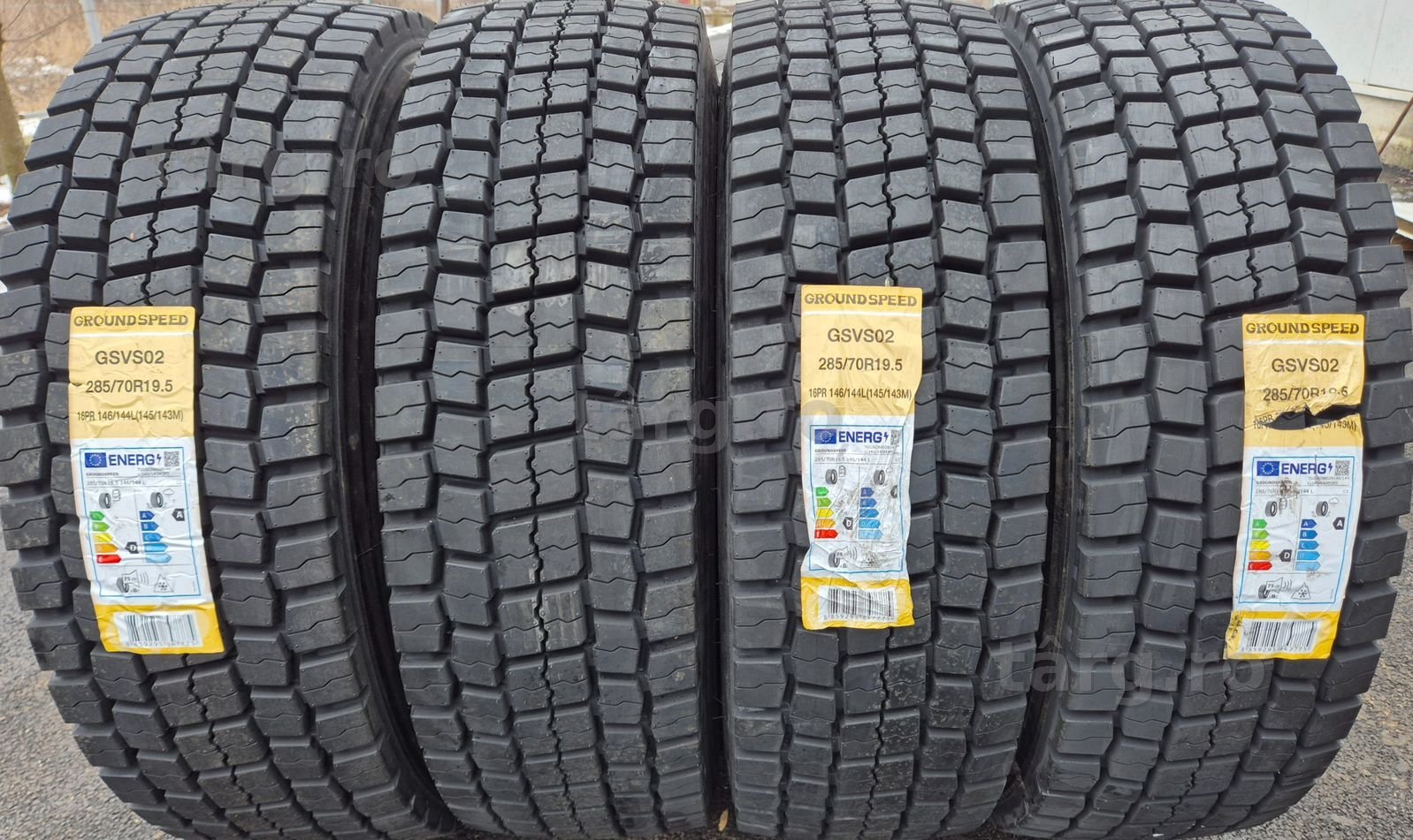 285/70 R19.5, 146L, GROUNDSPEED GSVS02 16PR, Anvelope tractiune M+S