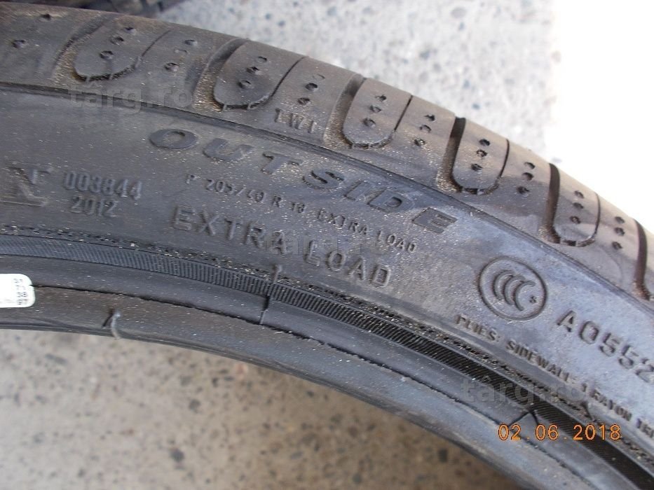 4 anvelope NOI vara 205 40 18 pirelli runflat dot 2018 6