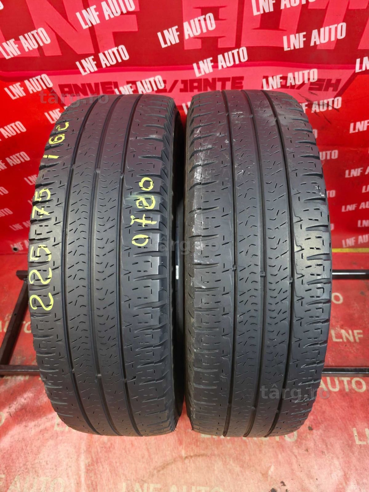 Anvelope de VARA - 225/75/16C - Michelin - 5 MM - DOT 2020 !