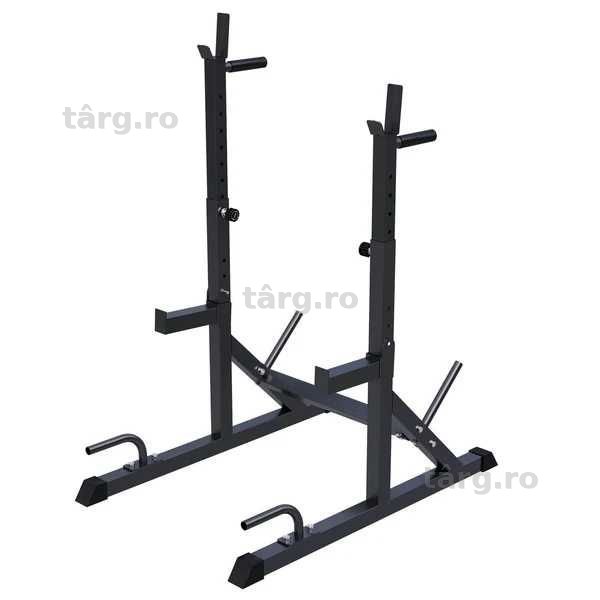 Squat Rack multifunctional, negru, Gorilla Sports