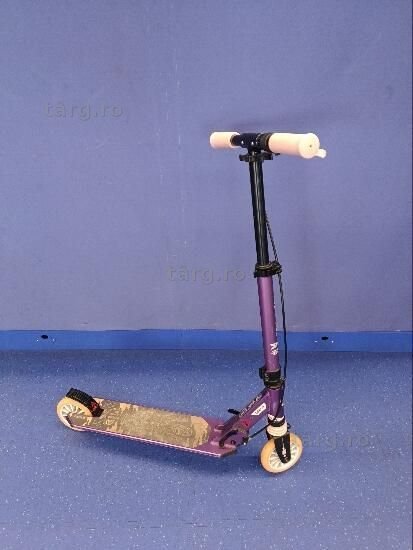Trotinetă cu Suspensii şi Frâne pe Ghidon Mid - (SecondHand) Decathlon