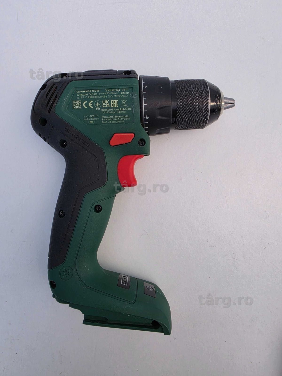 Maşină de găurit/înşurubat cu acumulator UniversalDrill 18V-60 2