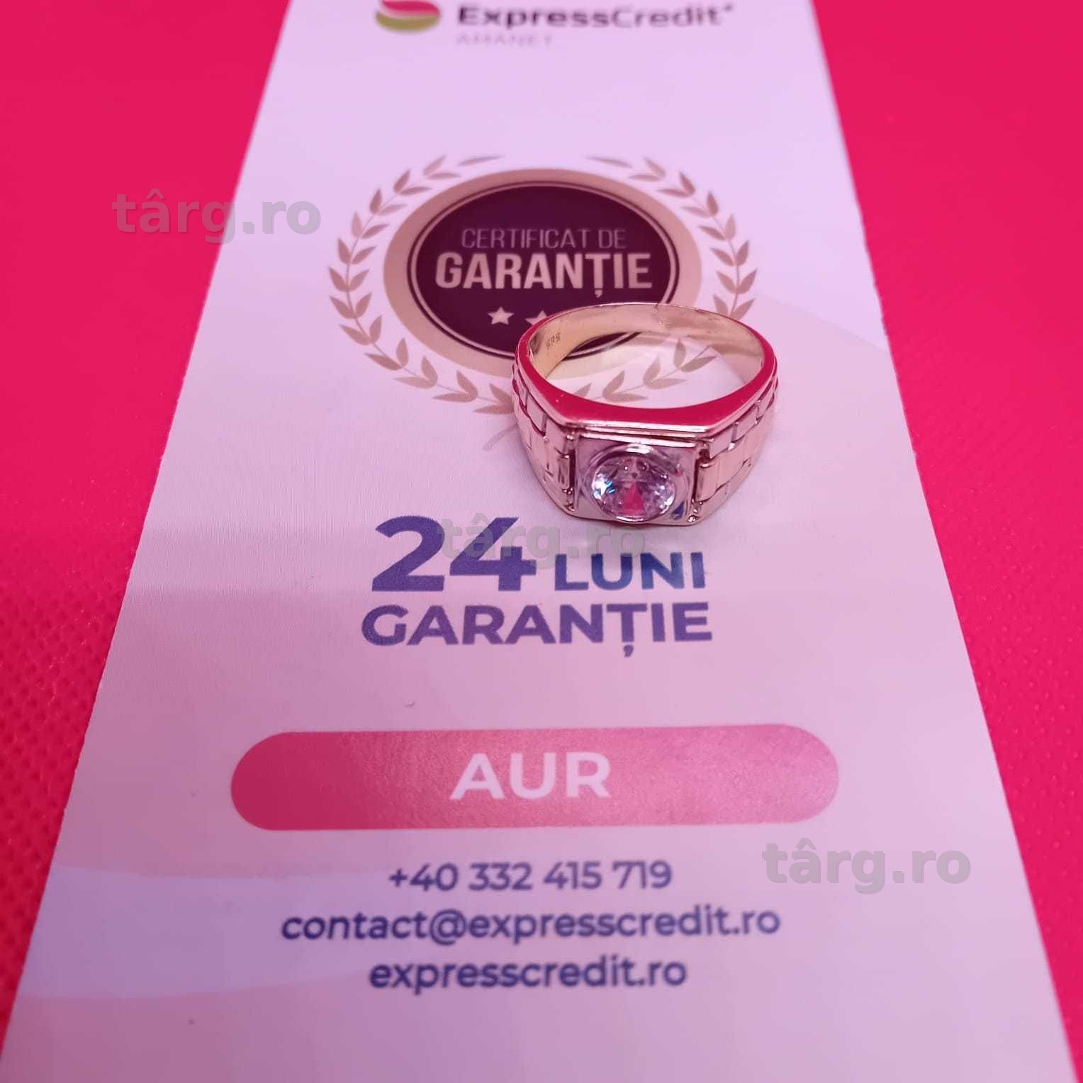 Inel  aur 14k 8.92 g (Ag4 Dacia B50679.1)-Garantie 2 Ani 2