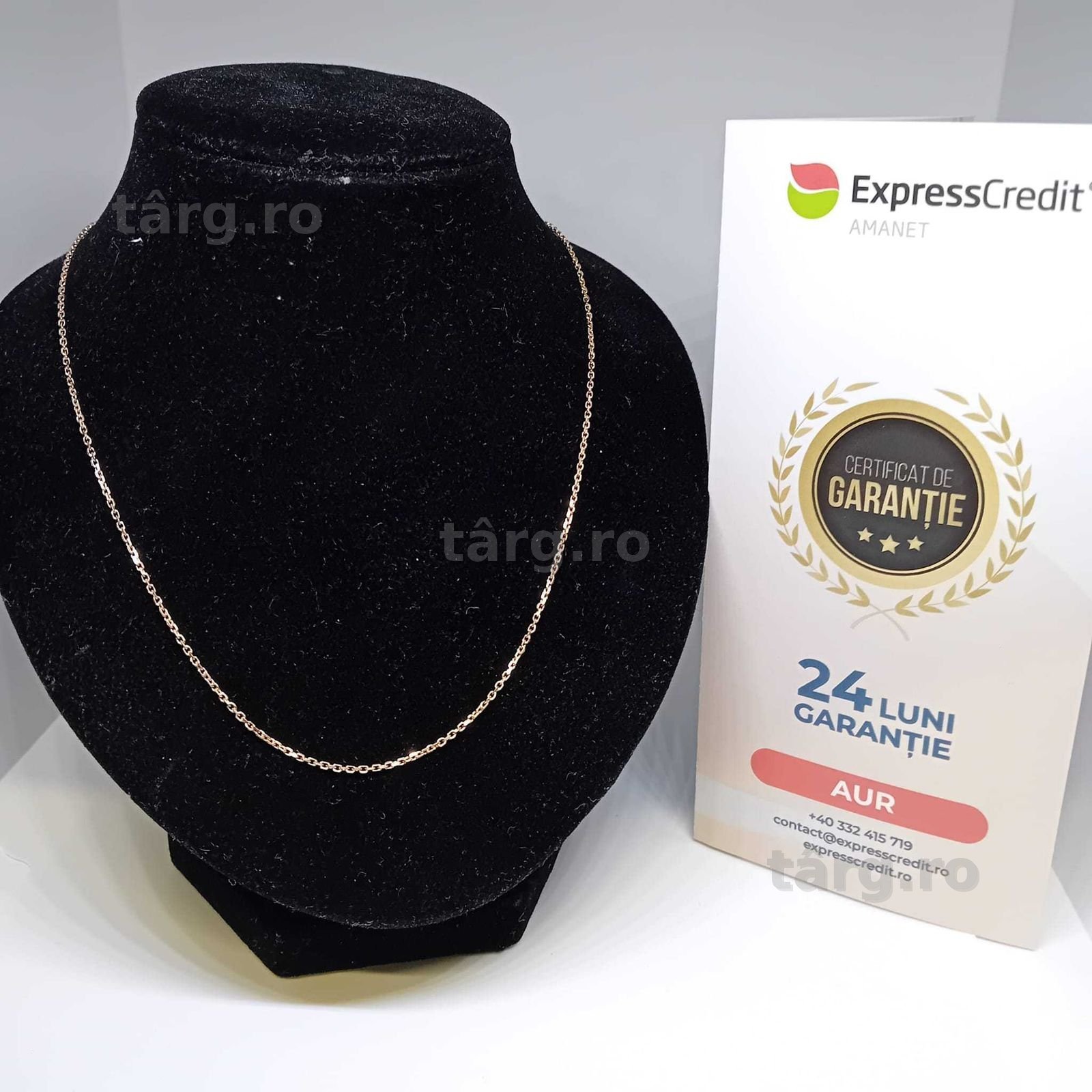 Lant Aur 14K 2.25g (Ag4 Dacia B.51822.1) Garantie 2 ani