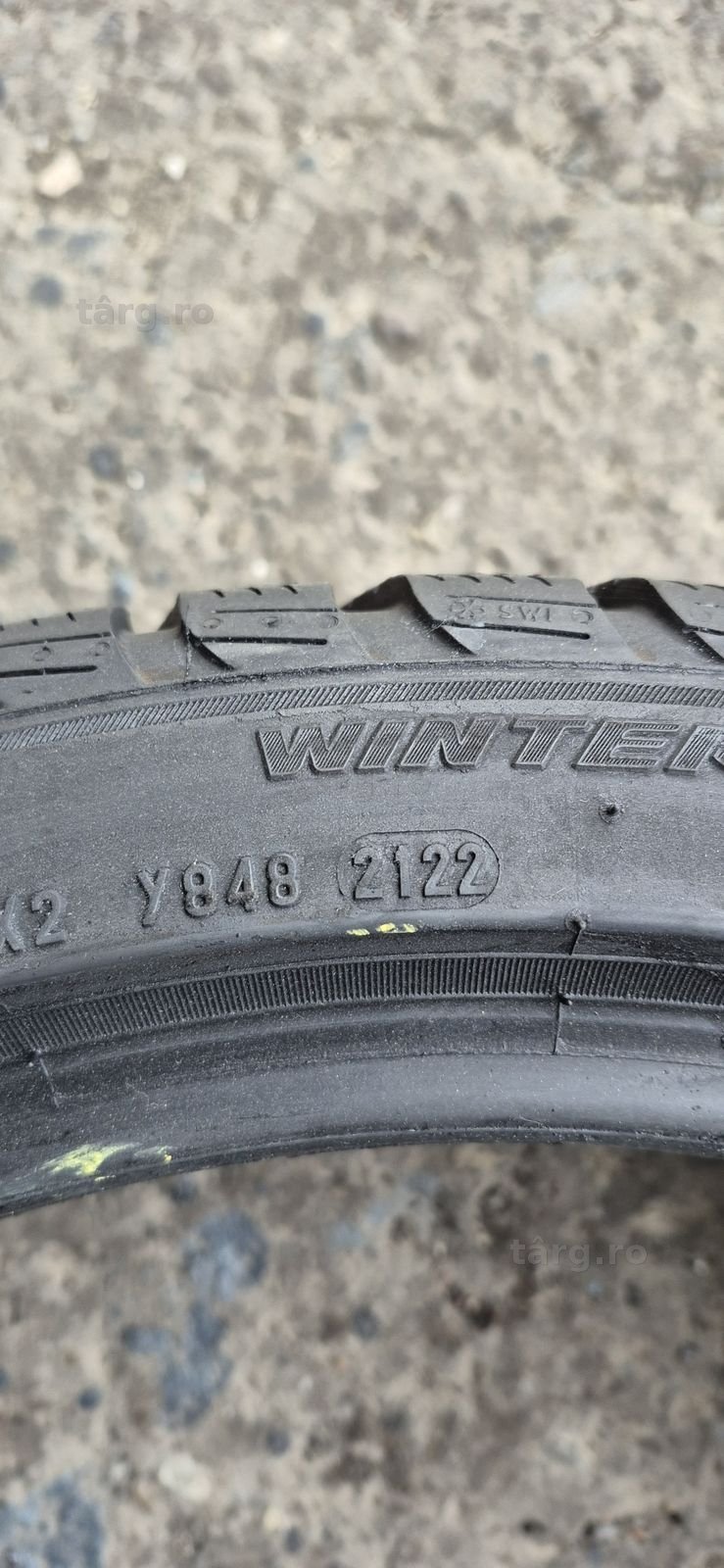 4 anvelope iarna ca noi Pirelli 225/40/19.Pret/bucata. 8